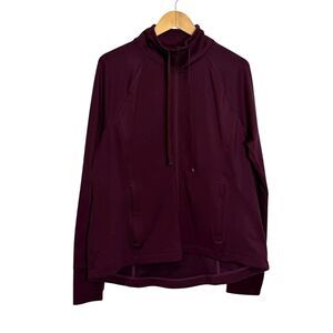 Lou & Grey Full Zip Light Jacket Deep Purple